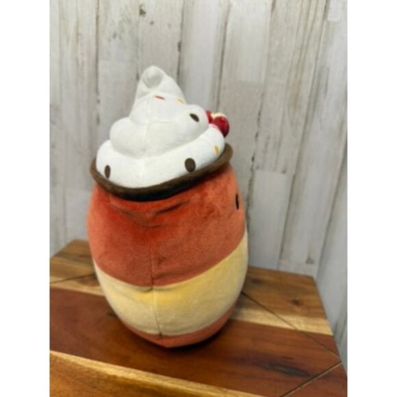 Squishmallows Mead the Apple Cider Plush Toy Small 10" Red Fall Harvest Squad - Picture 2 of 5